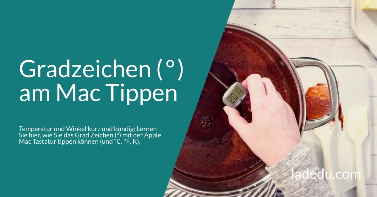 Gradzeichen ( ° ) am Mac Tippen: So Wird’s Gemacht
